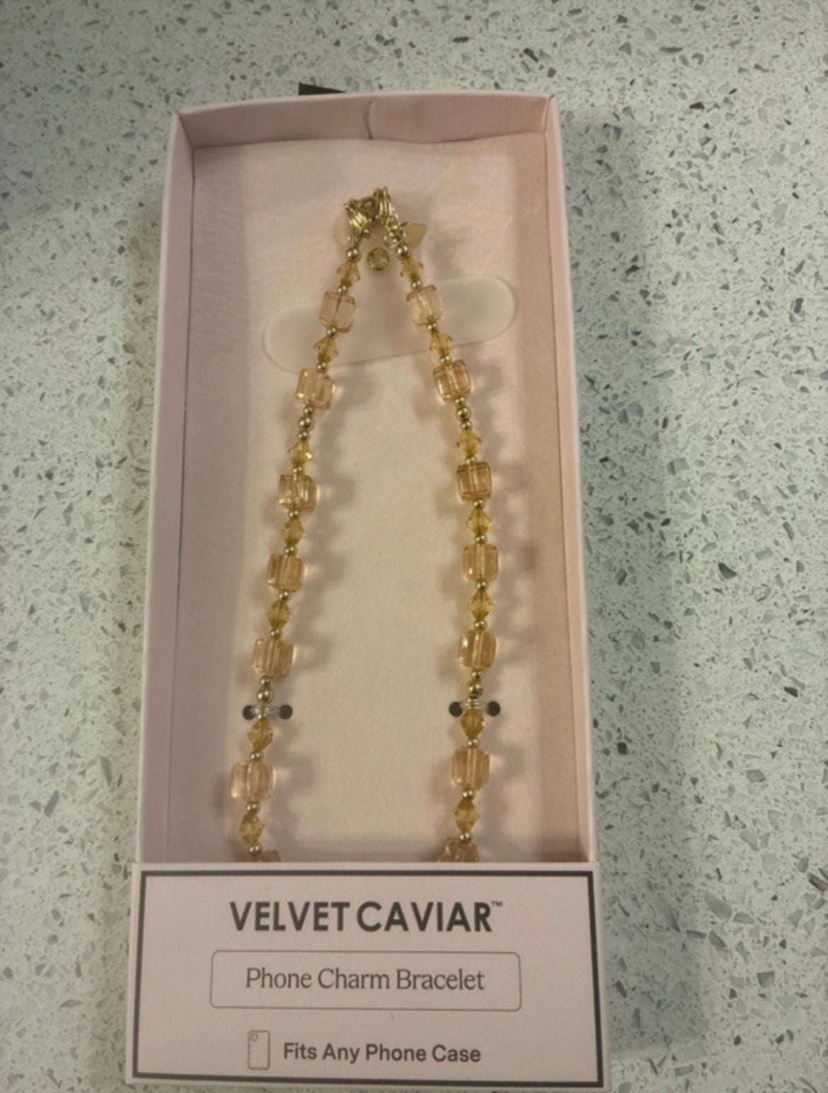 Gold beaded Phone Charm – Beaded Star Phone Strap Wristlet, Cute Phone