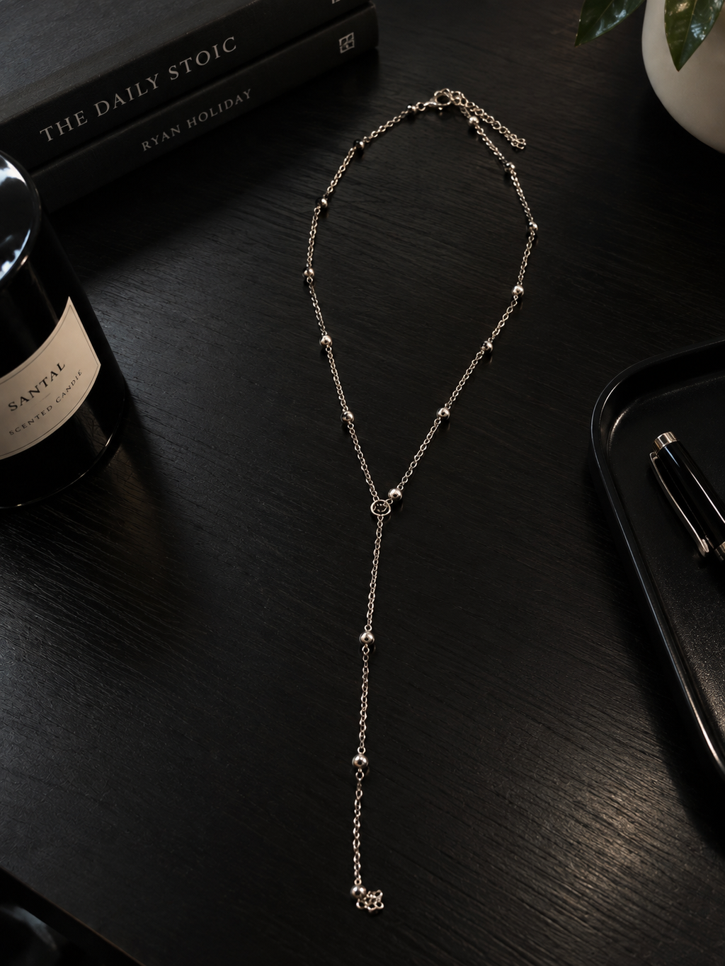 Gold/Silver Y Necklace -Dainty Lariat Necklace for women.