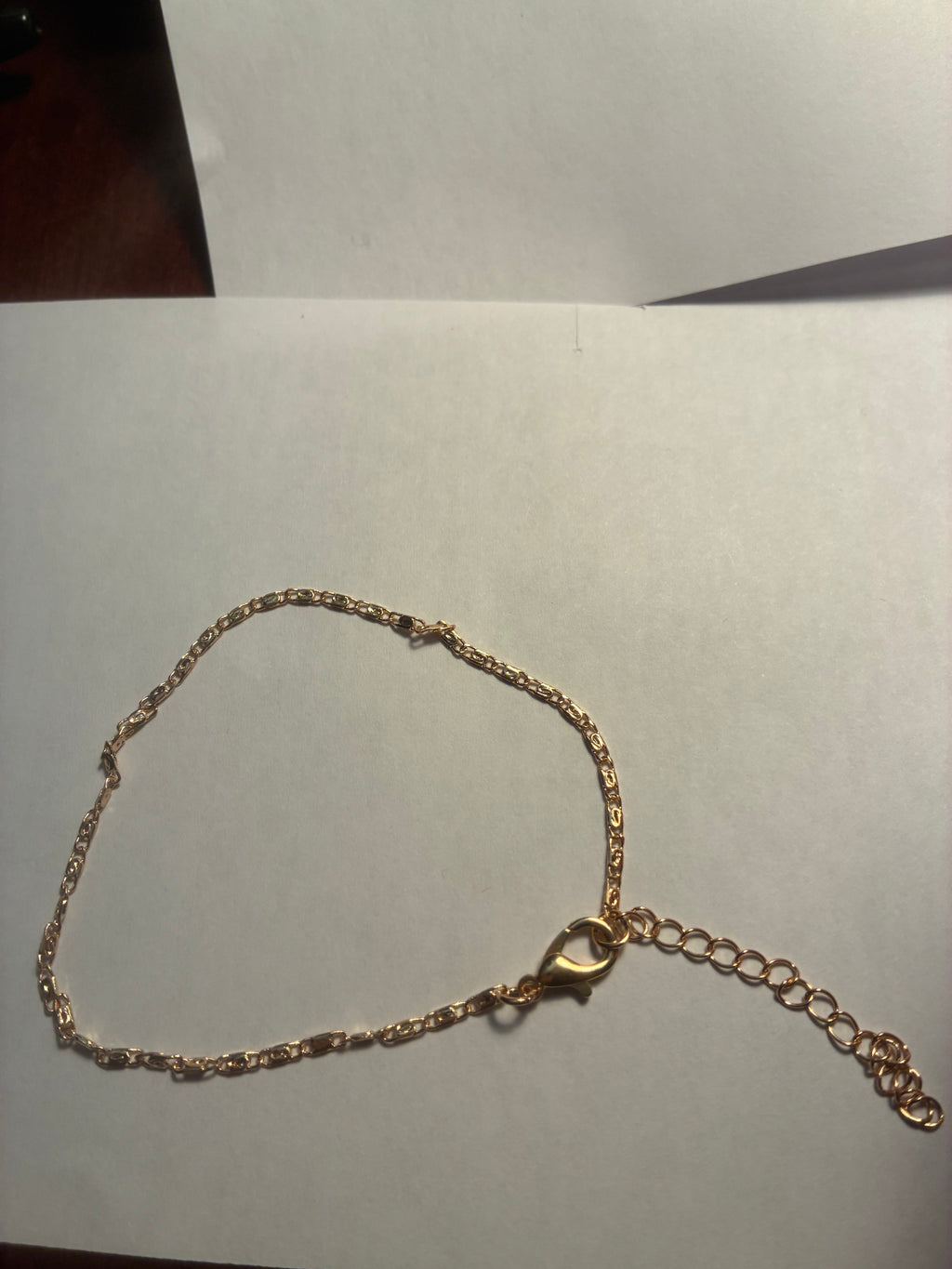 gold Chain Anklet-  Dainty Ankle Bracelet for women